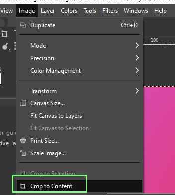 Redimensionner les images dans GIMP