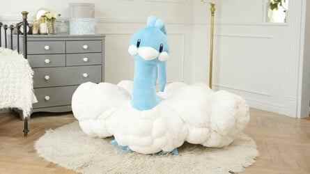 Peluche Altaria grandeur nature