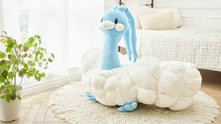 Peluche Altaria grandeur nature