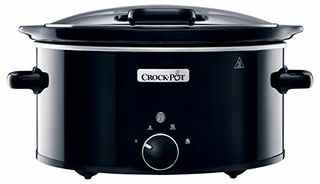 Crockpot CSC031 Mijoteuse, Plastique, 5 litres, Noir