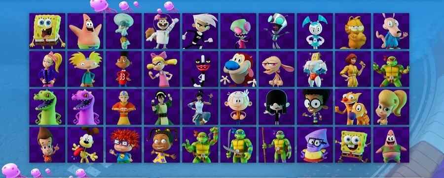 Composition de Nickelodeon Kart Racer 3