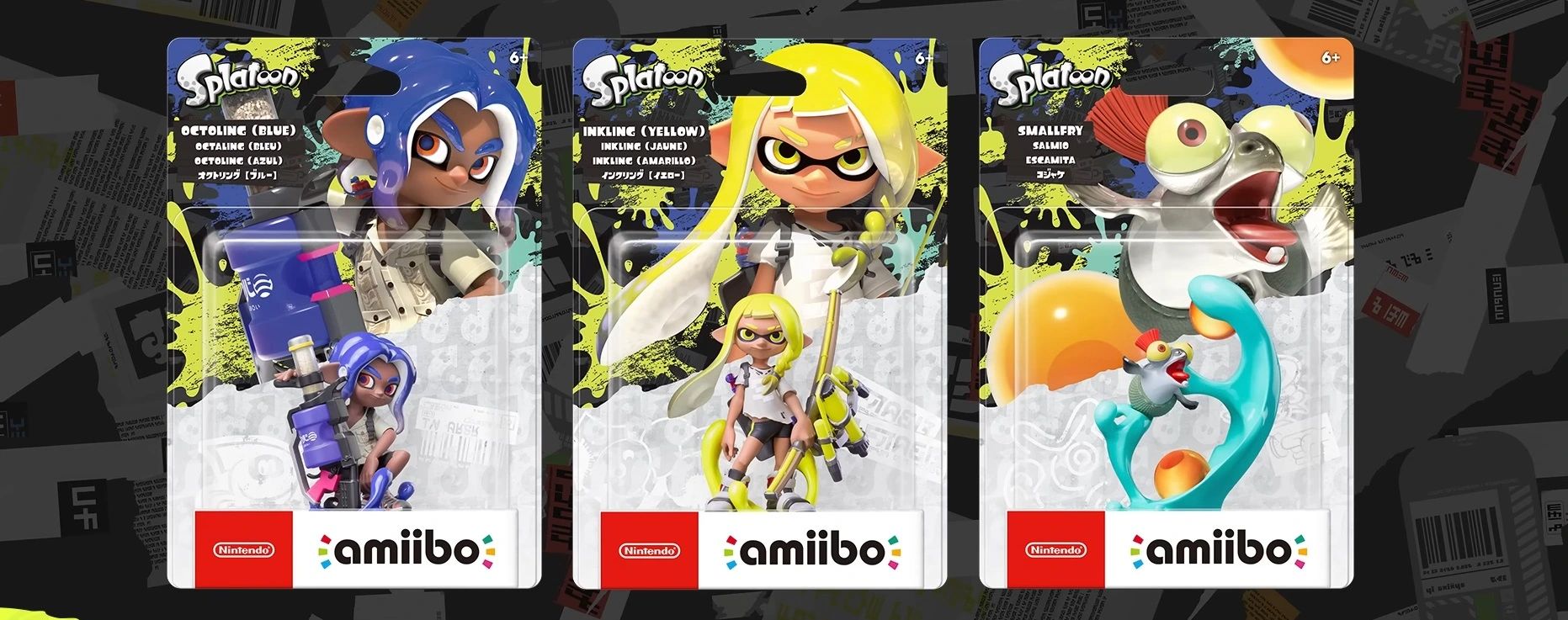 Le trio d'amiibo Splatoon 3 est désormais daté de novembre
