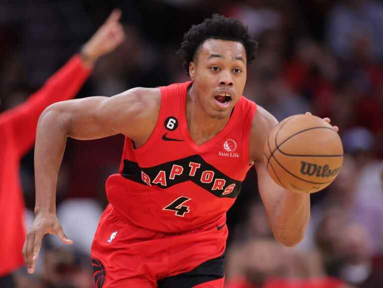 Barnes des Raptors ne se ressemblait pas tout à fait, mais il y a une raison