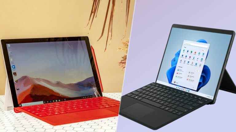 Surface Pro 8 vs Surface Pro 7 : à quel point est-ce mieux ?