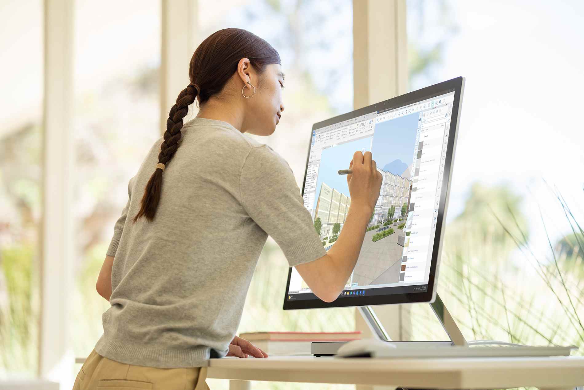 Image promotionnelle Microsoft Surface Studio 2+