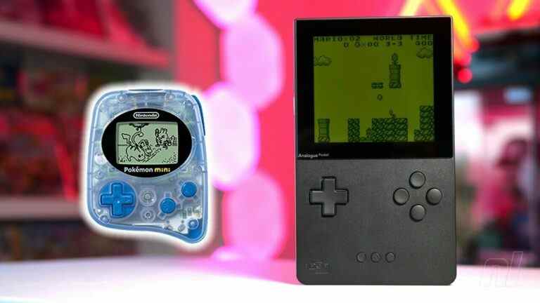 Vous pourrez bientôt jouer à Pokémon Mini sur la poche analogique
