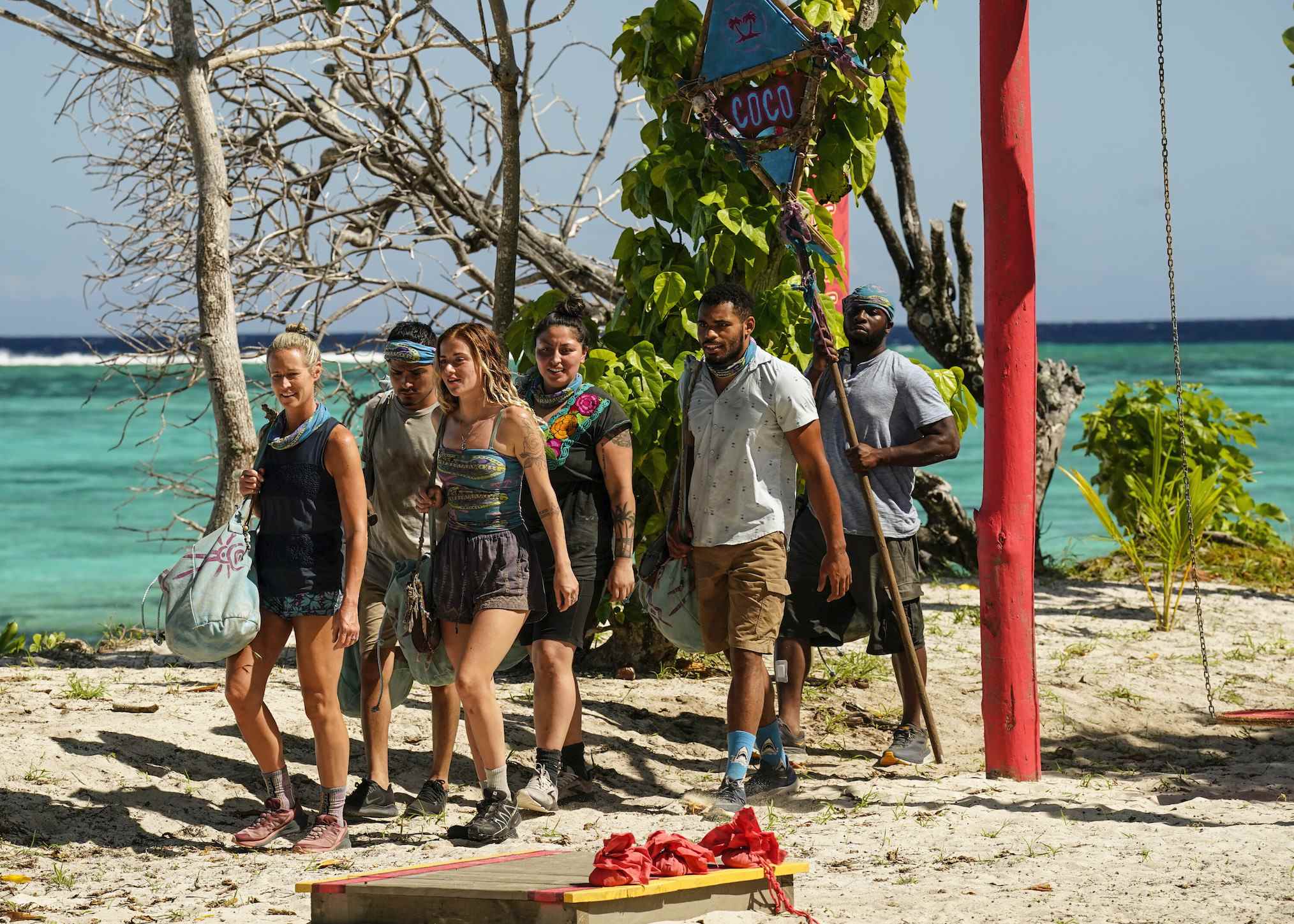 Coco in Survivor Saison 43 Épisode 4 Défi d'immunité