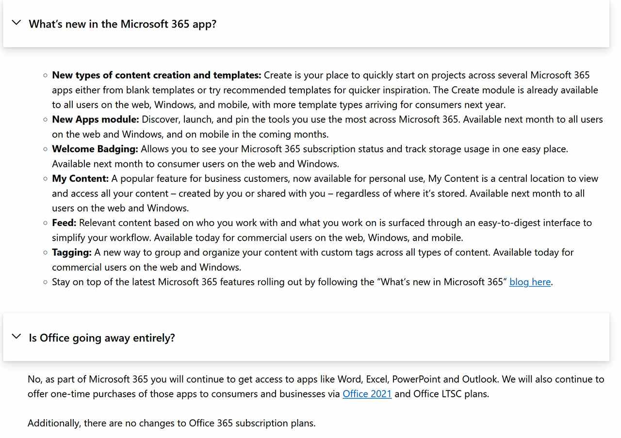 Changement de marque Microsoft Office 365