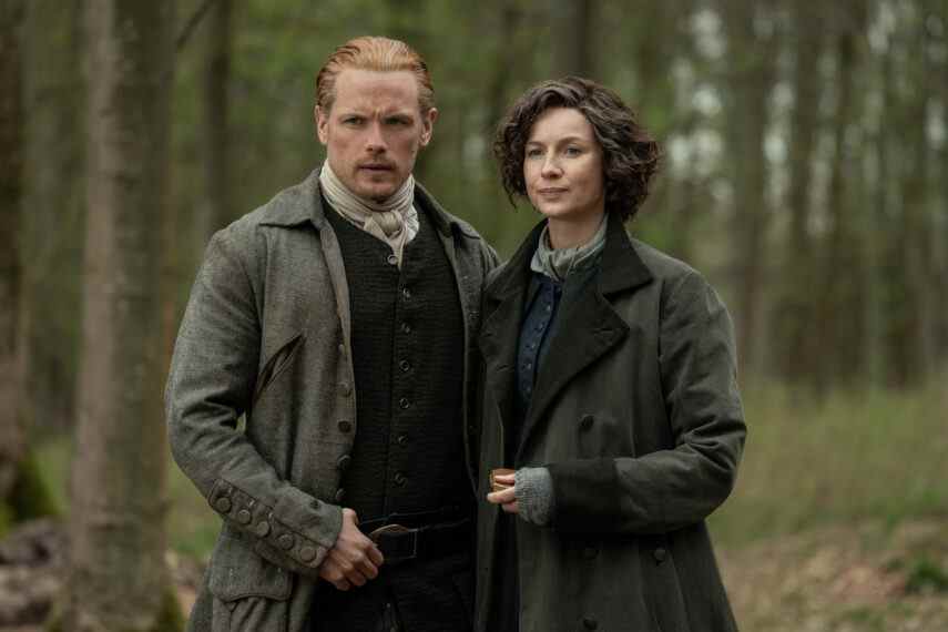 Outlander Saison 6 Sam Heughan Caitriona Balfe