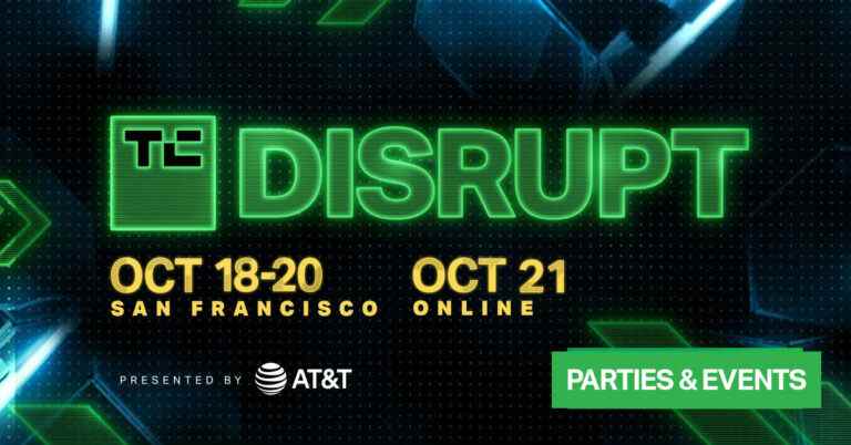 Réceptions, fêtes et plus encore chez TechCrunch Disrupt