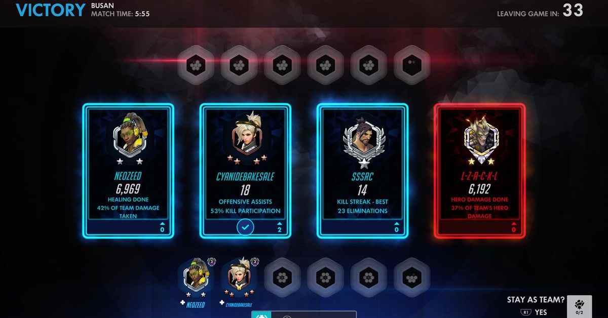 Overwatch 2 devrait ramener des tableaux de bord
