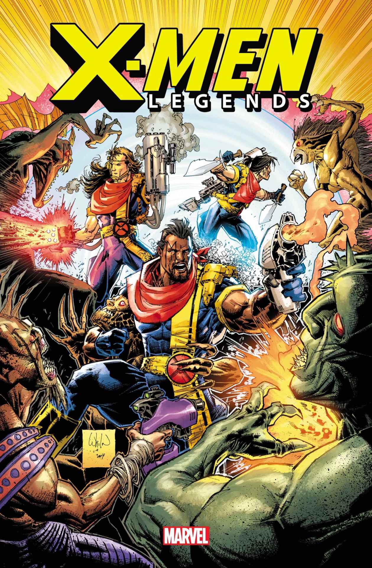 Couverture X-Men Legends