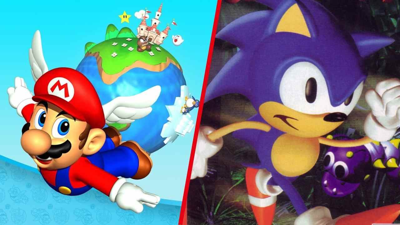 Aléatoire: le bon de jeu vidéo des années 90 montre un autre Mario 64 et Sonic 3D Blast Box Art
