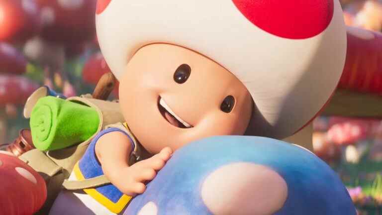 Aléatoire: Toad aura également un moment musical dans le film Mario
