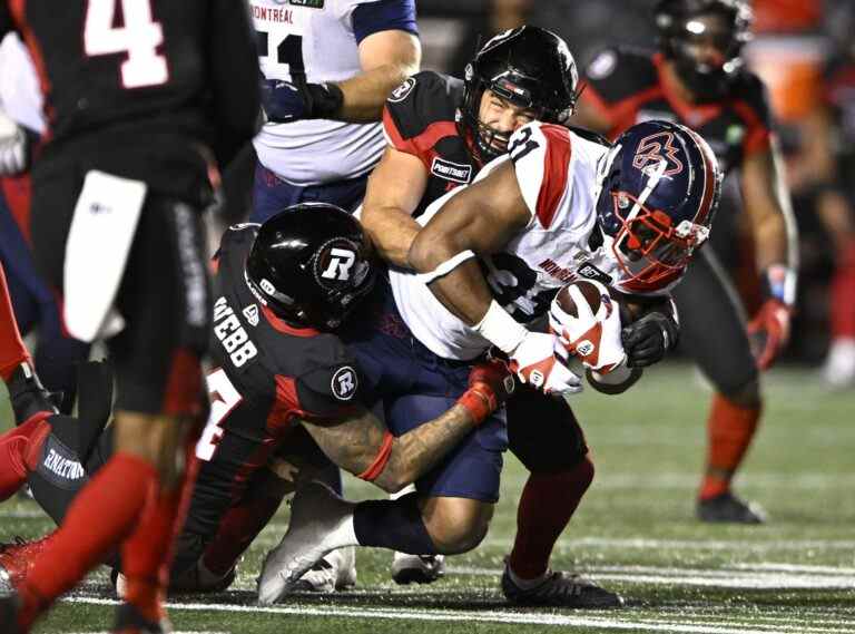 Une victoire par derrière sur le Rouge et Noir permet aux Alouettes d’accéder aux séries éliminatoires