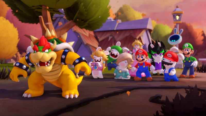 Mario + Lapins Crétins Sparks Of Hope – Examen en cours
