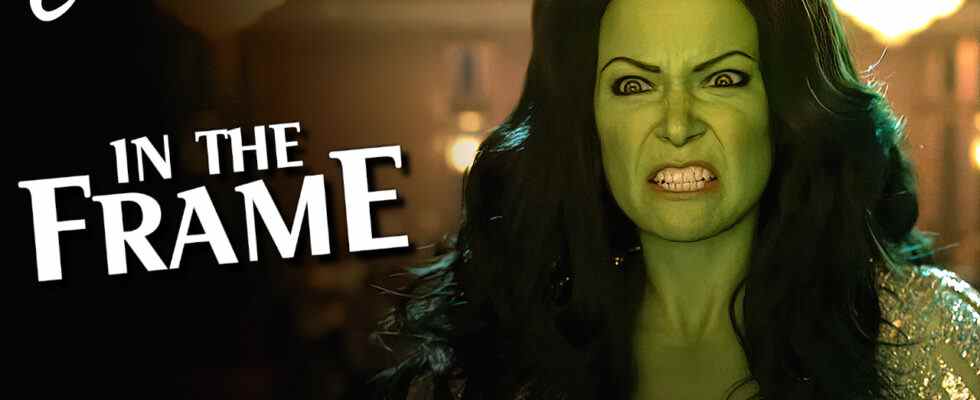 Disney+ She-Hulk TV show uses breaking the fourth wall as accusational antagonistic response from Jen Walters to the MCU audience watching it.