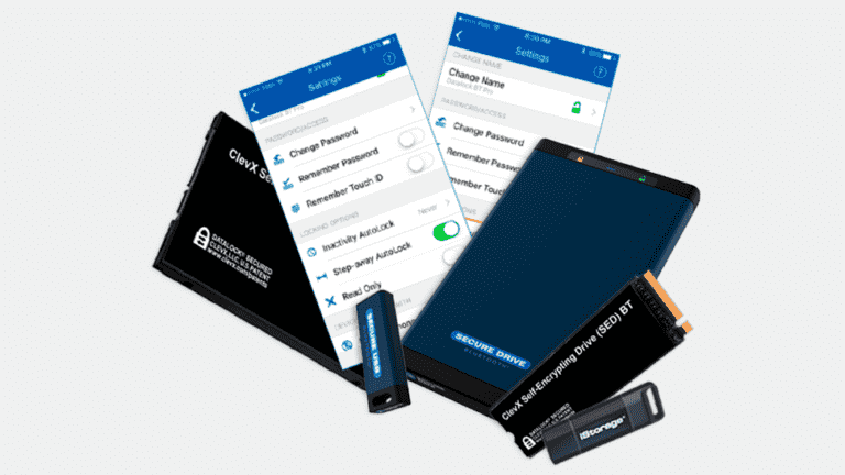 DataLock de ClevX sécurise les SSD M.2 avec un smartphone