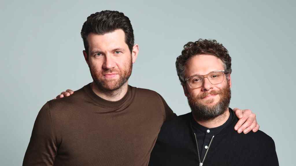 LE ROI LION - (LR) Billy Eichner et Seth Rogen.  Photo de Kwaku Alston.  ý Kwaku Alston/Disney