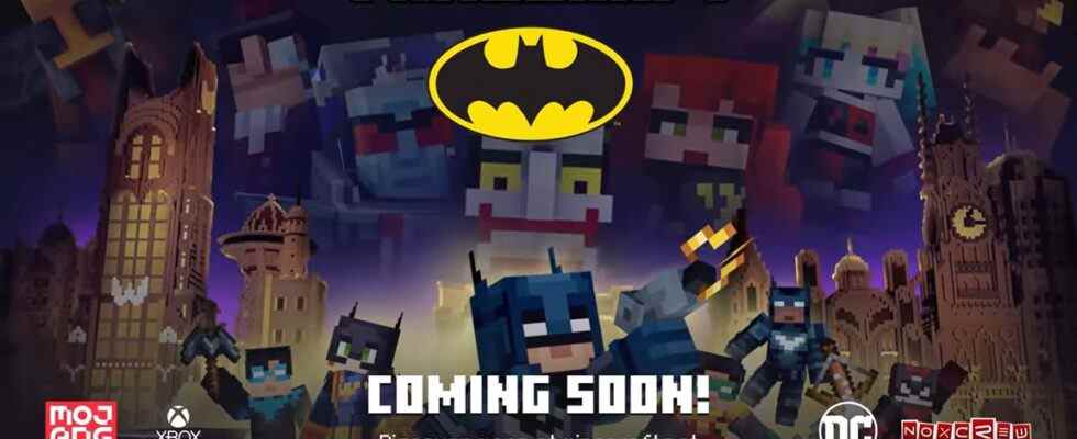 Minecraft Batman DLC annoncé