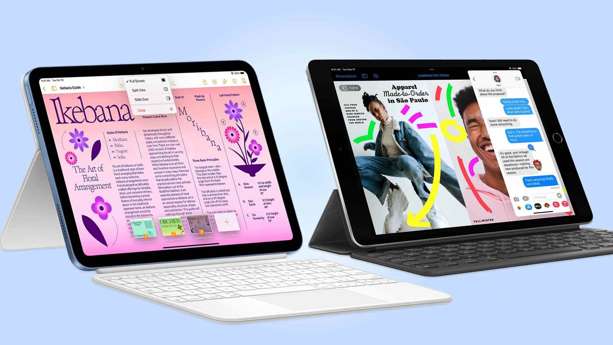 iPad 2022 contre iPad 2021