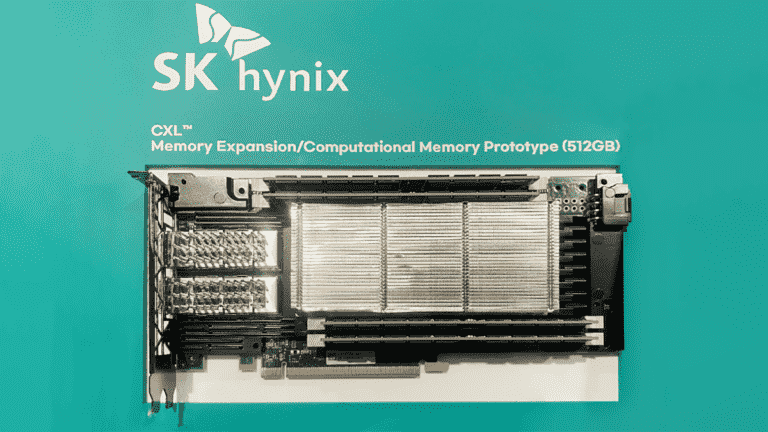 SK Hynix dévoile le module de mémoire CXL avec des capacités de calcul