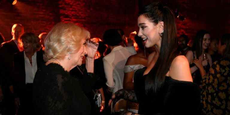 Dua Lipa a rencontré la reine Camilla avant de remettre le prix Booker