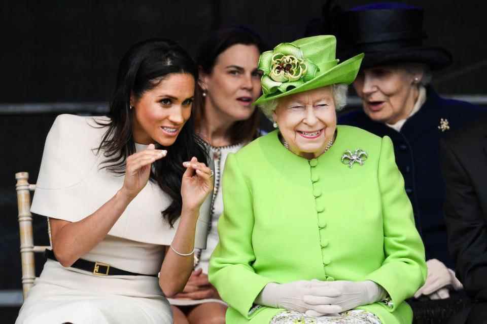 meghan et la reine