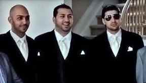 Nabil Alkhalil (L), Hisham (Terry) Alkhalil et Rahib (Robby) Alkhalil (R).