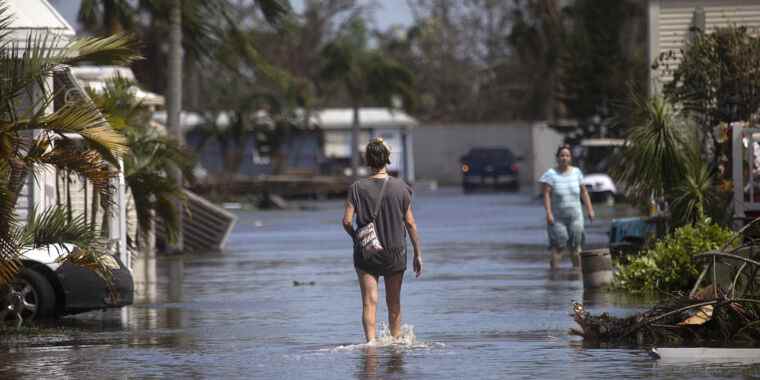 Les eaux de crue sales de l’ouragan Ian ont provoqué une vague d’infections mangeuses de chair