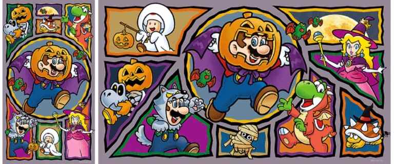 Nintendo Halloween wallpaper