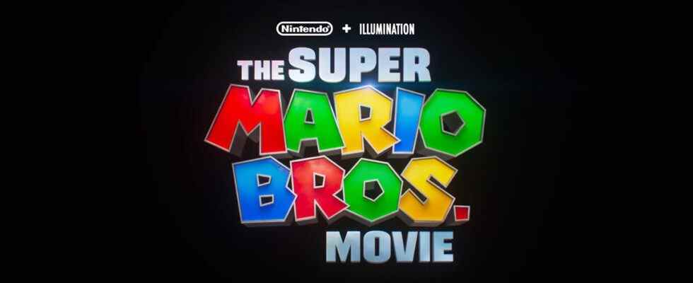 Le film Super Mario Bros. sera classé PG