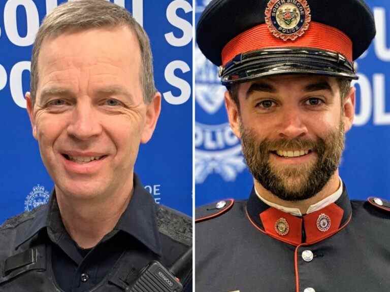 Des funérailles conjointes auront lieu pour deux policiers de l’Ontario tués