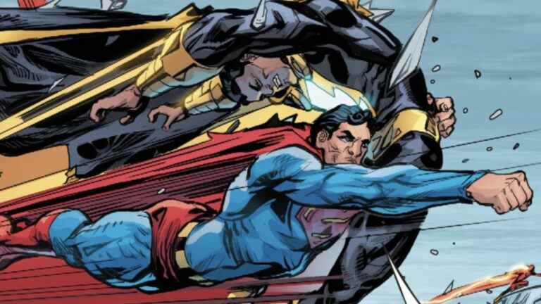 La (très) brève histoire de la bande dessinée de Black Adam contre Superman