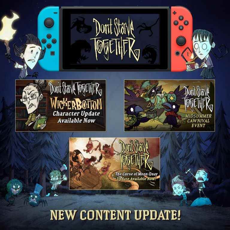 Mise à jour Don't Starve Together disponible maintenant (version 1.2.0), notes de mise à jour
