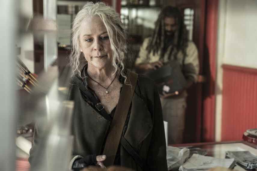 Melissa McBride comme Carol Peletier, Khary Payton comme Ezéchiel 