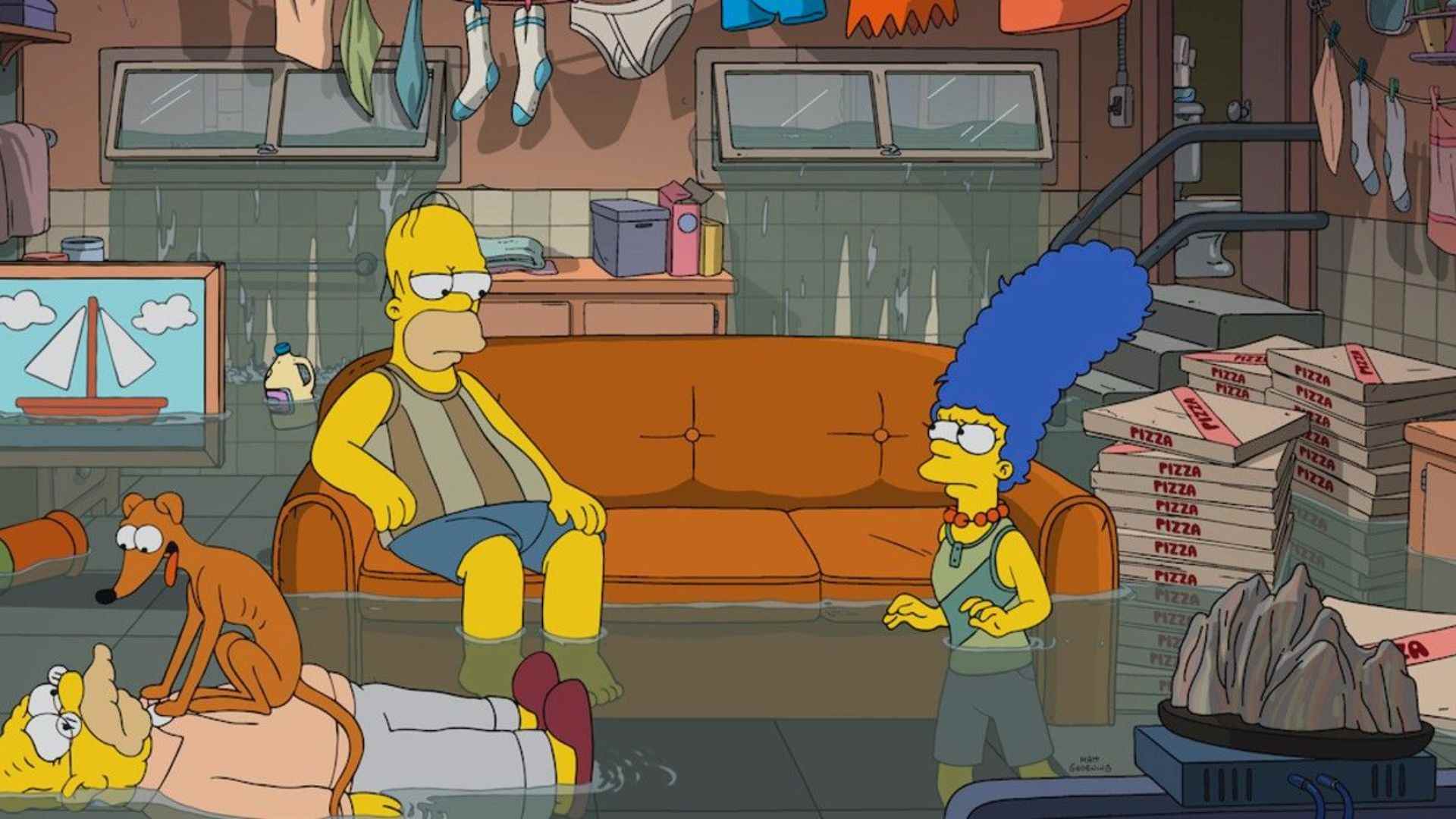 La cabane dans l'arbre de l'horreur des Simpson