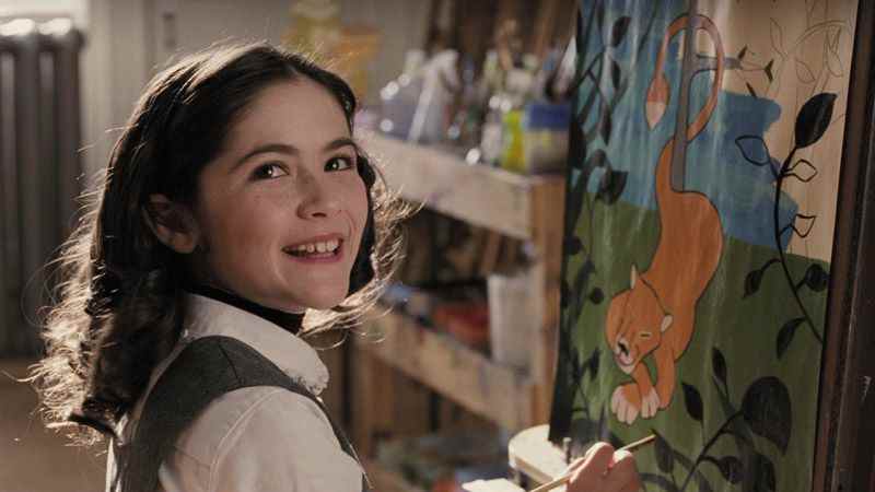 Esther (Isabelle Fuhrman) souriante