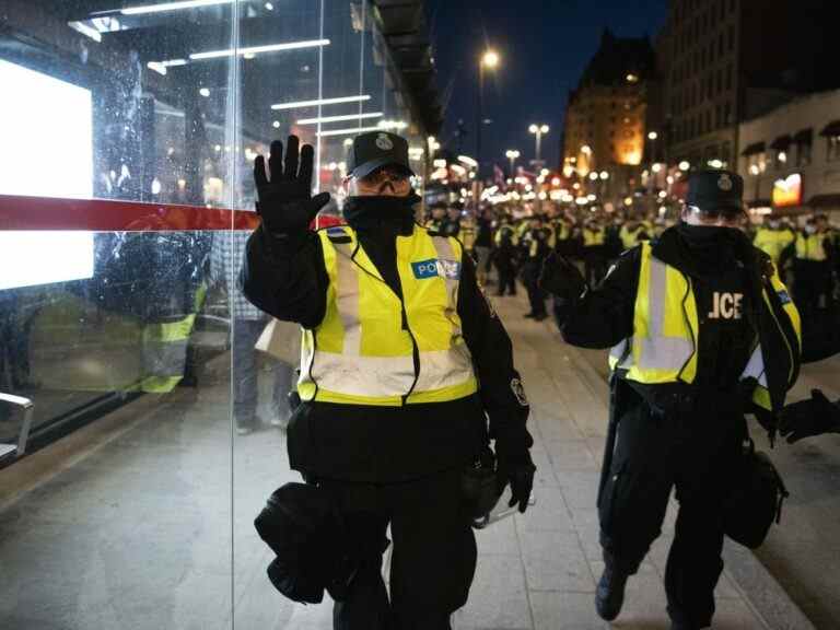 Un inspecteur de la police d’Ottawa craint que le «convoi de la liberté» ne se transforme en attaque du 6 janvier