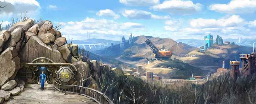 Bethesda présente l'art conceptuel de Fallout 76 pour l'anniversaire de la série