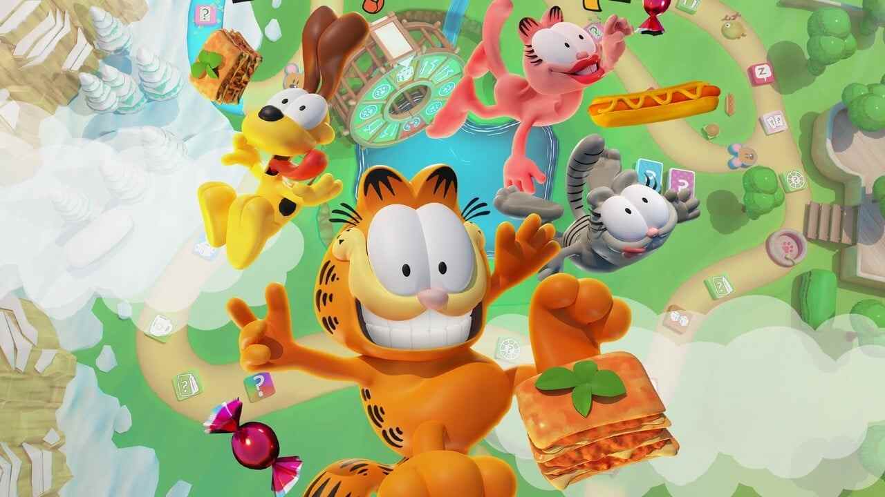 La version de Garfield sur Mario Party prépare une date de sortie en novembre
