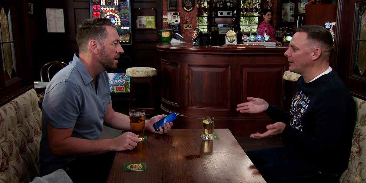 Sean et Laurence de Coronation Street frapperont les rochers dans de nouvelles scènes

