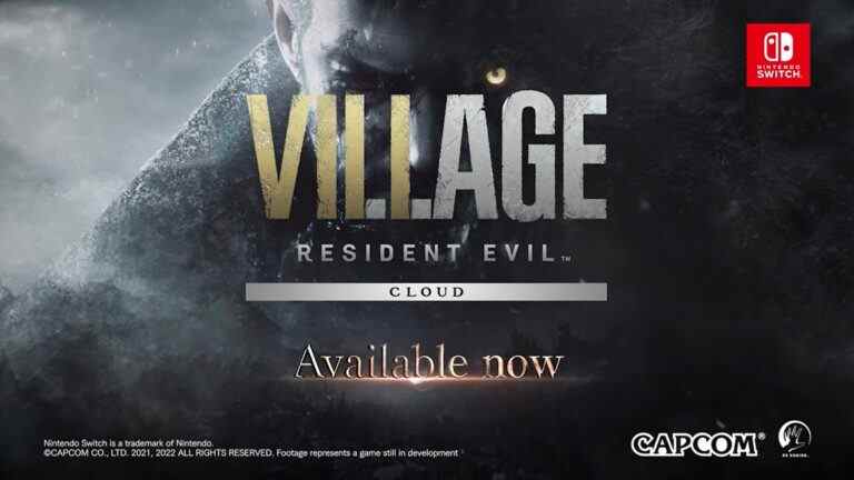 Bande-annonce de lancement de Resident Evil Village Cloud
