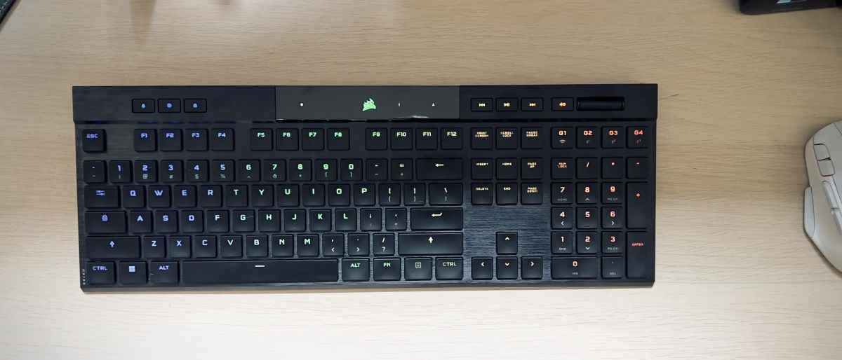 Corsair K100 Air wireless gaming keyboard