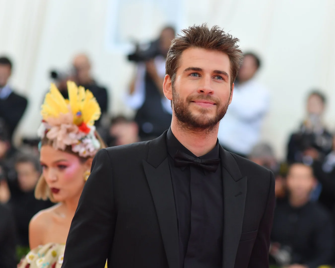 Liam Hemsworth arrive pour le Met Gala 2019 au Metropolitan Museum of Art le 6 mai 2019 à New York.  - Le Gala amasse des fonds pour le Metropolitan Museum of Arts Costume Institute.  Le thème du Gala 2019 est Camp : Notes sur la mode