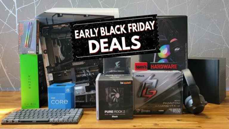 Premières offres du Black Friday sur le matériel PC : dernières ventes de GPU, de processeurs et de PC