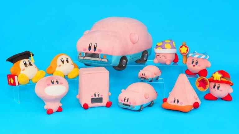 Deep Breath, les peluches Kirby Mouthful Mode sont enfin en route
