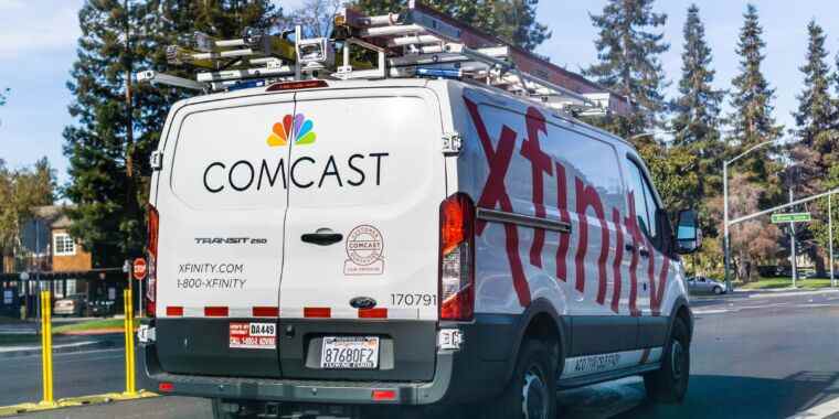 Comcast veut que les internautes paient plus car la croissance de la clientèle est au point mort