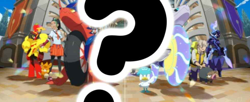 8 questions sans réponse que nous avons sur Pokémon Scarlet et Violet