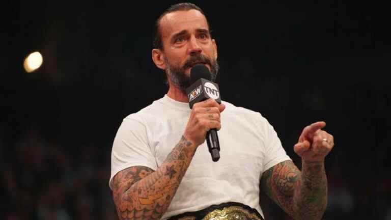 AEW en pourparlers pour racheter le reste du contrat de CM Punk
